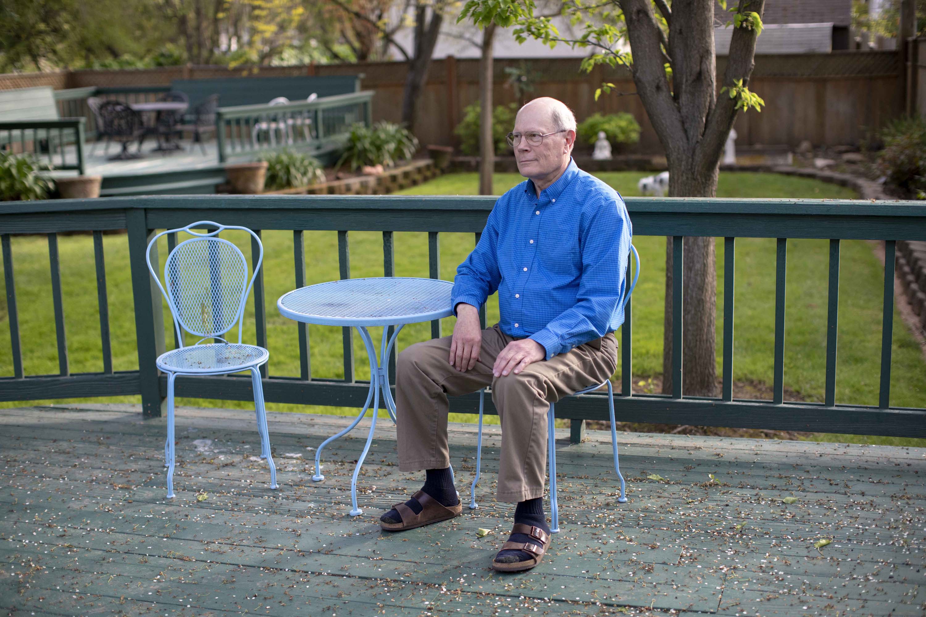 The backyard is where Cliff Shockney’s late partner Gregg Anthony Kerley — known by friends as Tony — once held church gatherings and other social events. At 72, Shockney is looking for new friends and a companion.